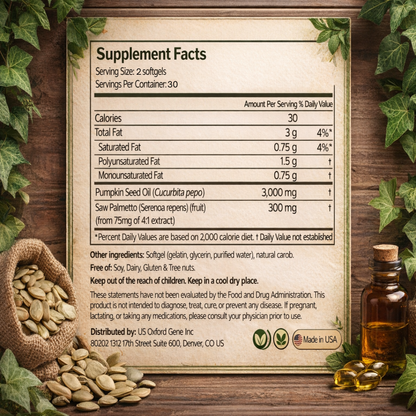 Pumpkin Seed Oil Capsules